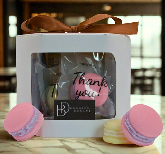 Fondants en forme de macarons